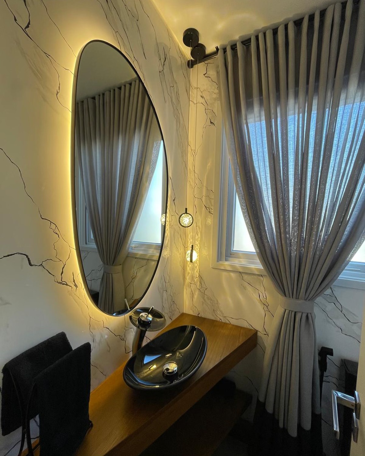 Lavabo · Voil sob medida